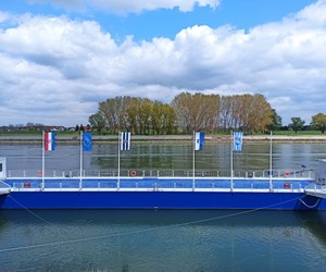 Osijek's river cruise port